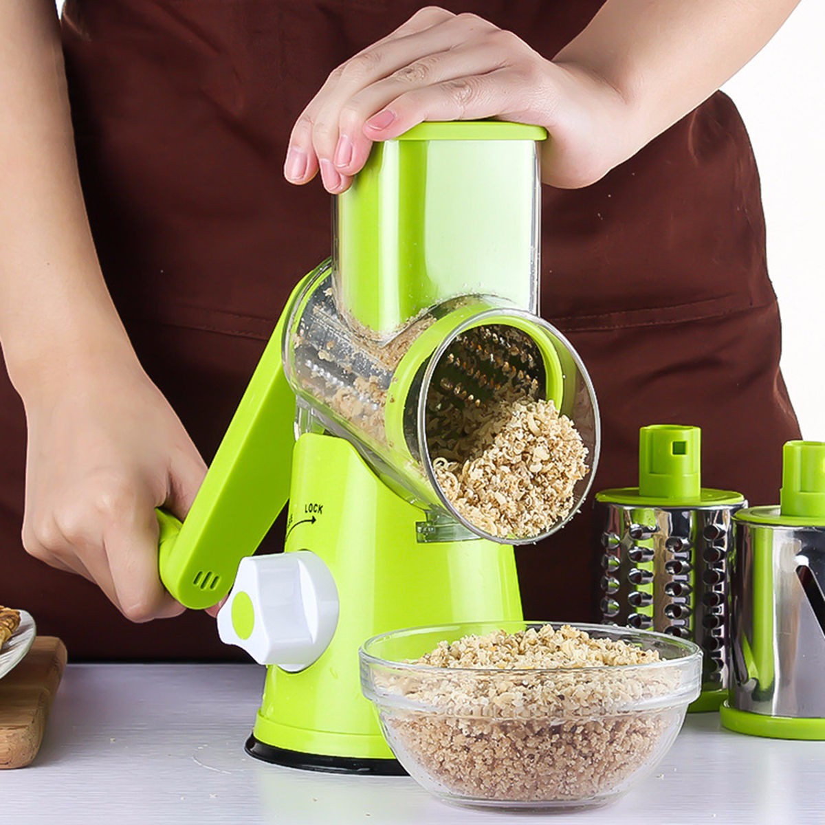Mandoline ronde multifonction julienne