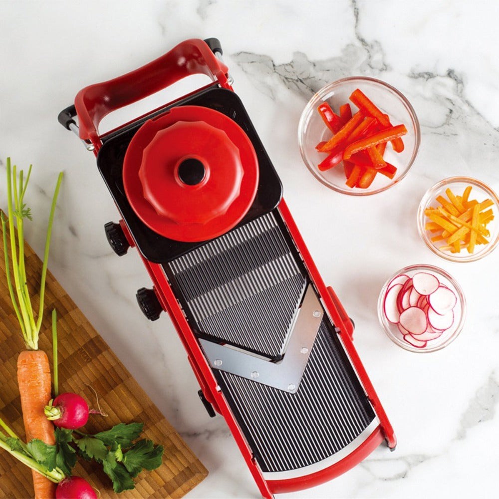 Mandoline réglable multi-fonction à épaisseur ajustable