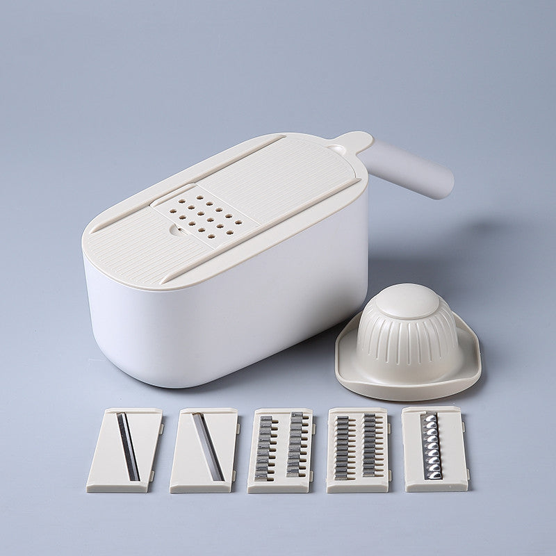 Mandoline multi-fonction 5 lames style moderne