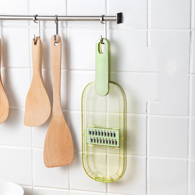 Mandoline légère 6 lames avec bol et manche