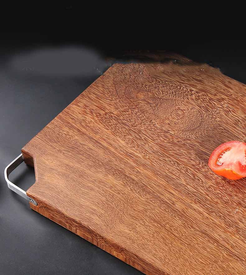 Planche à découper à pans coupés avec accroche acier