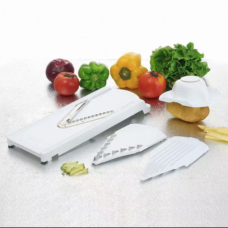 Mandoline en V 3 lames avec protège-main
