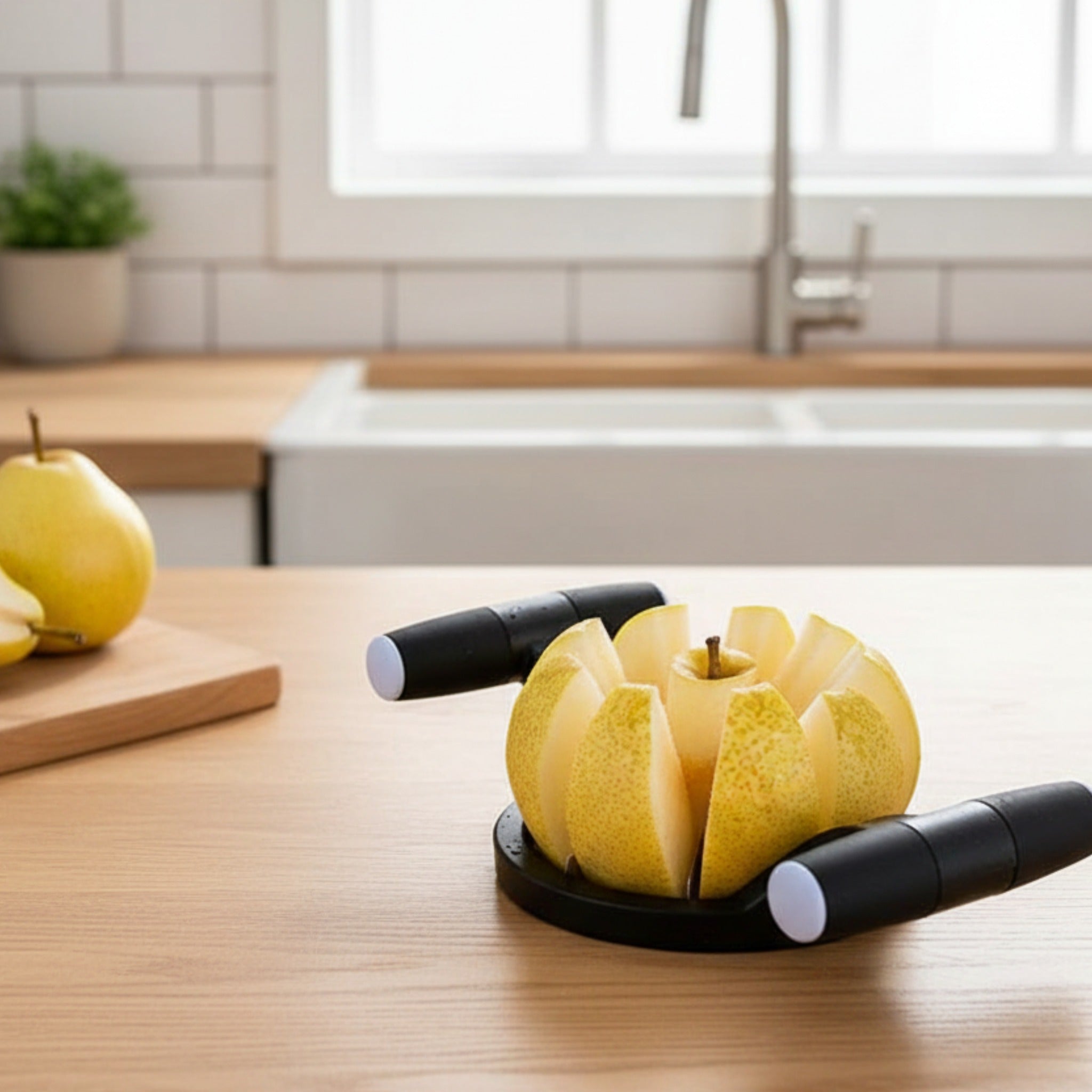 Coupe pomme en 8 tranches parfaites
