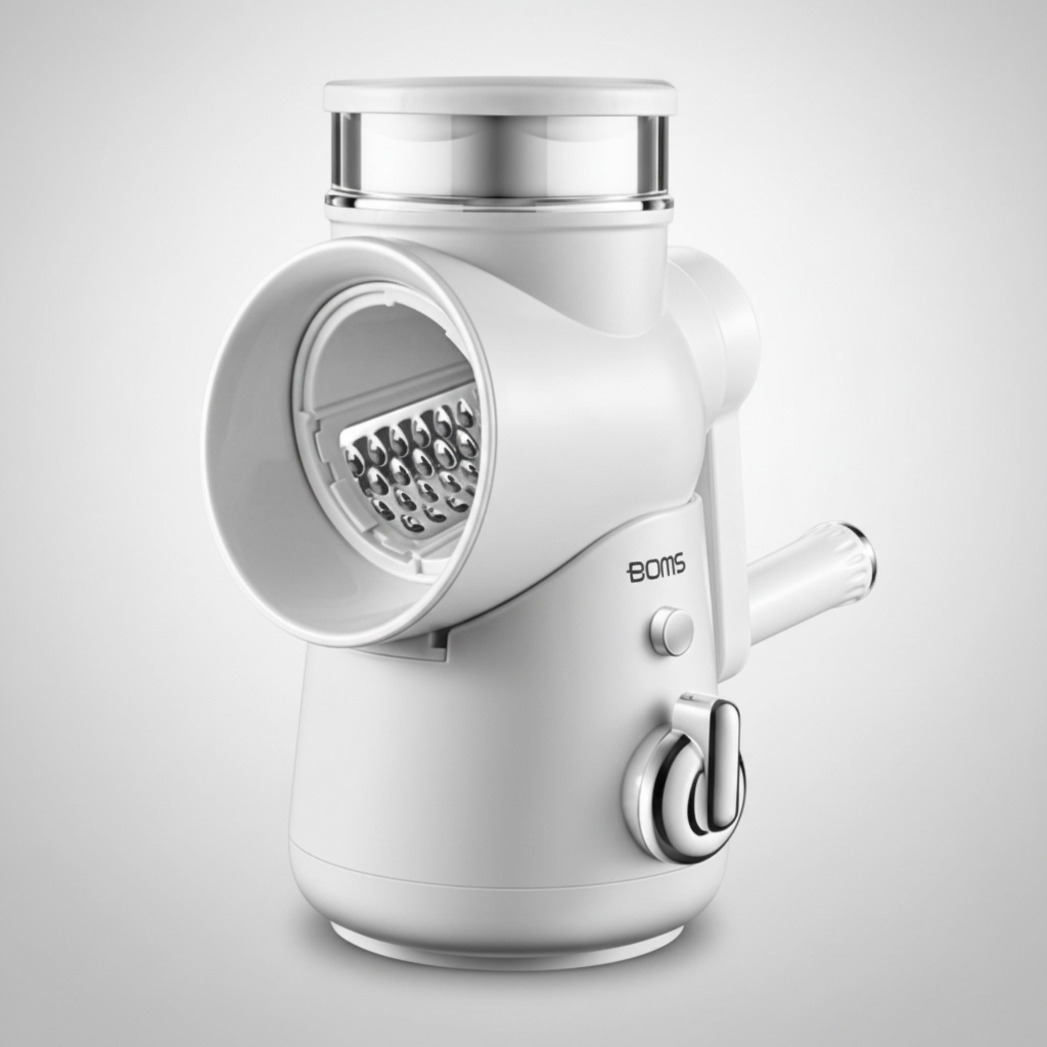 Mandoline rotative multi-fonction sécurisée