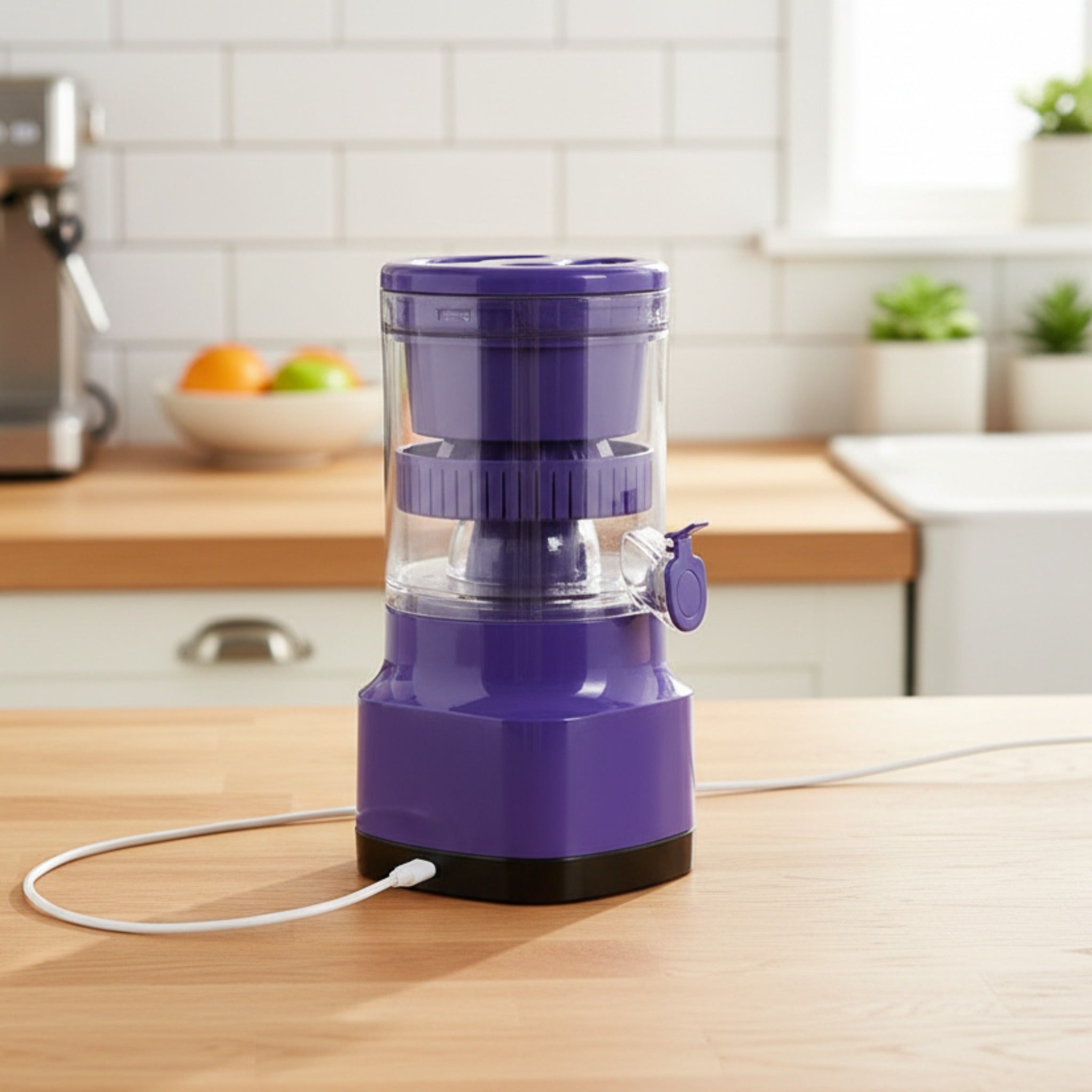 Presse agrume electrique portable