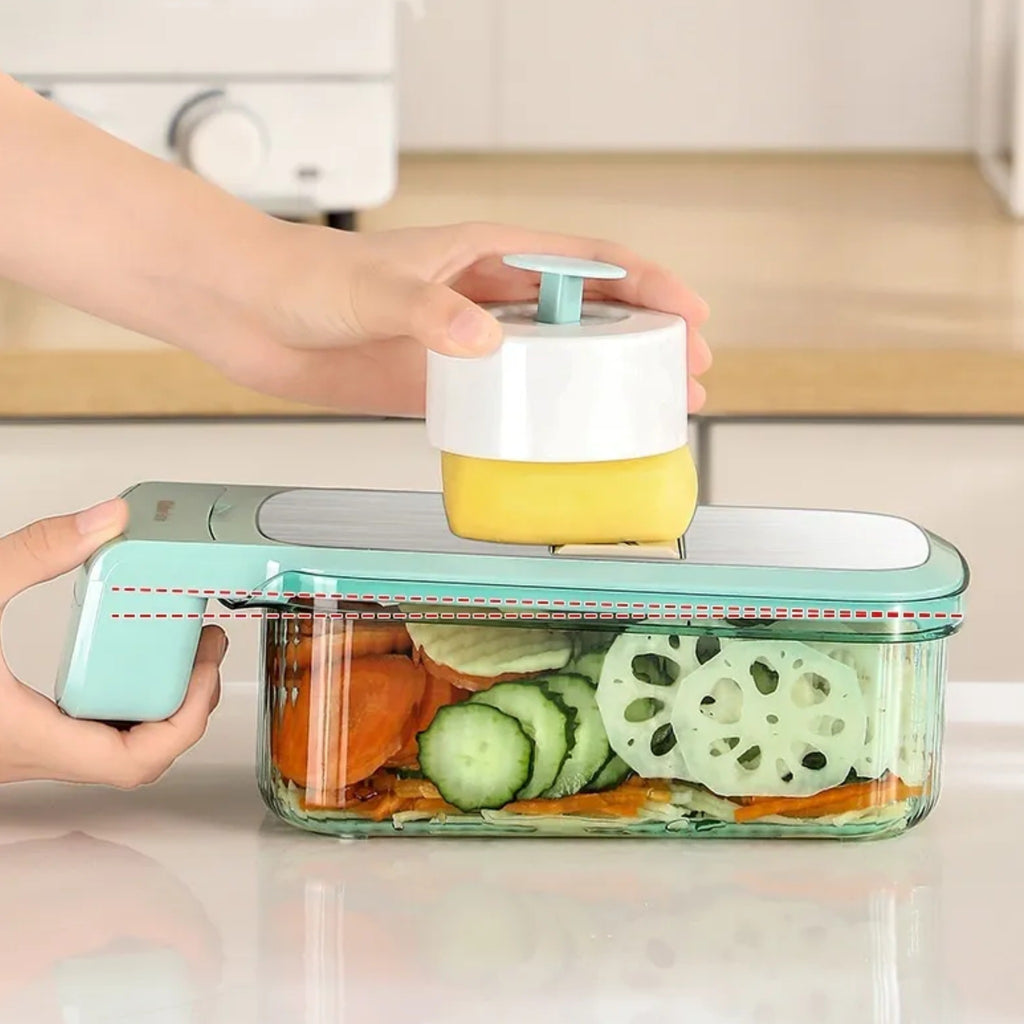 Mandoline multifonction 5 lames pour légumes