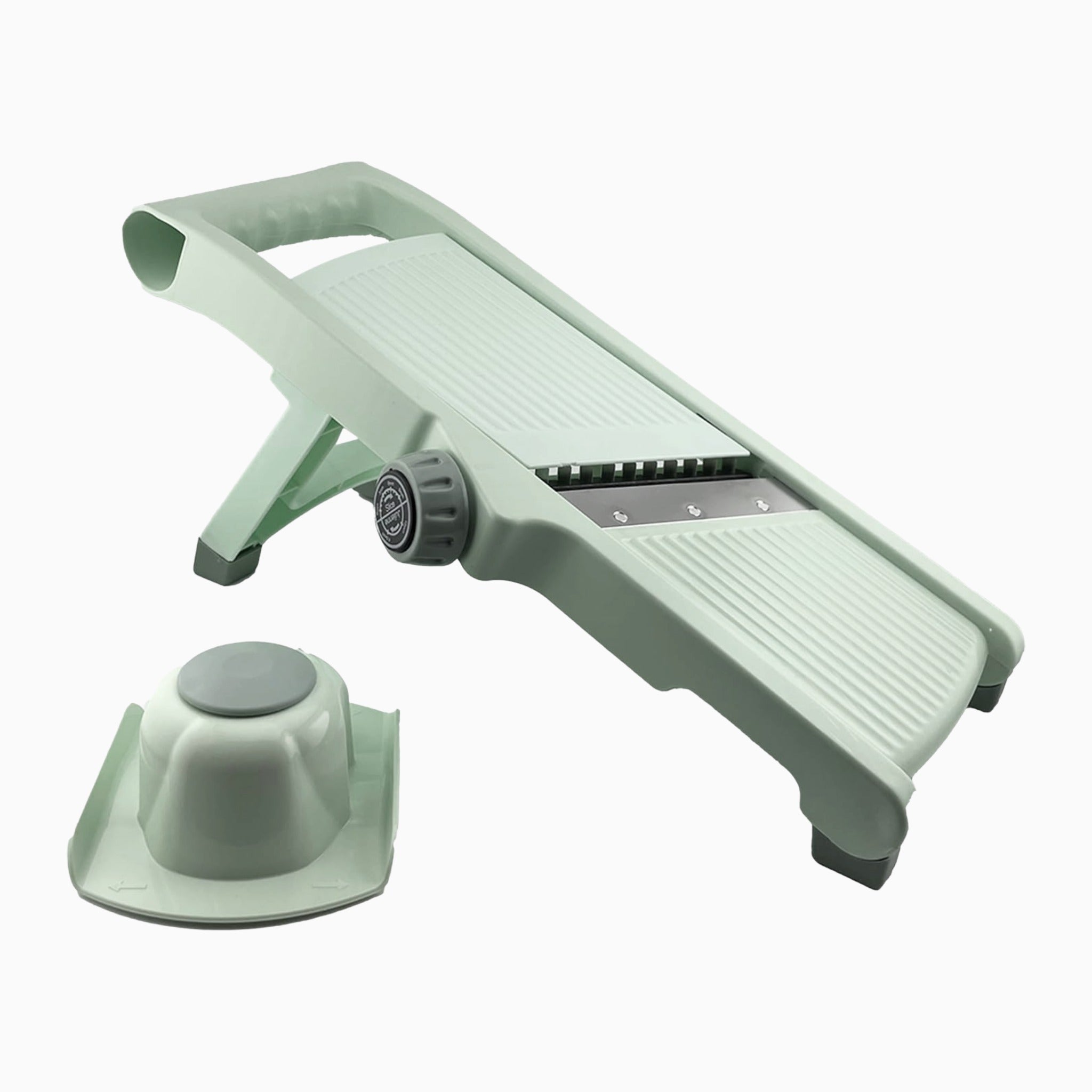 Mandoline réglable inox avec protège-main