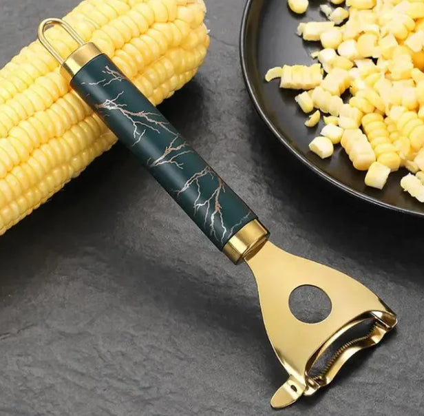 Éplucheur de maïs sans effort en acier inoxydable